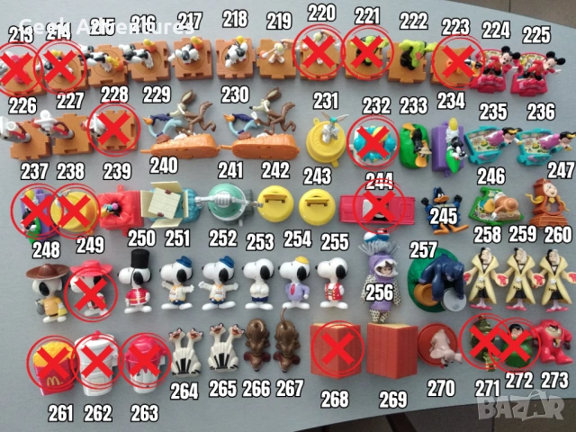 McDonalds Toys / Макдоналдс Играчки от 90те Винтидж Колекционерски, снимка 6 - Колекции - 46745216