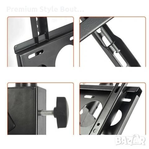 Универсална ТВ стойка за таван за екрани с 26-60 инча TV STOIK-18, снимка 2 - Стойки, 3D очила, аксесоари - 54002885