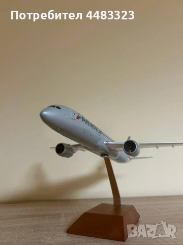 Макета на самолет 787 Dreamliner , снимка 7 - Колекции - 54780669