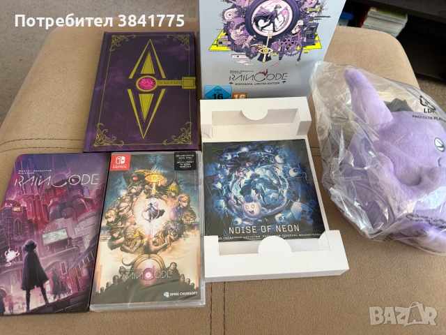 Master Detective Archives Rain Code Collectors Edition Nintendo Switch ново, снимка 4 - Игри за Nintendo - 55035495