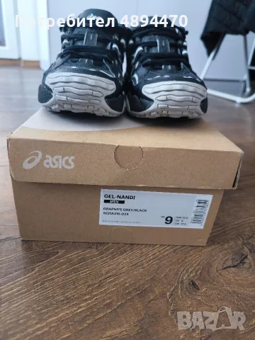 Asics Gel- Nandi Grey Black , снимка 2 - Маратонки - 55477948