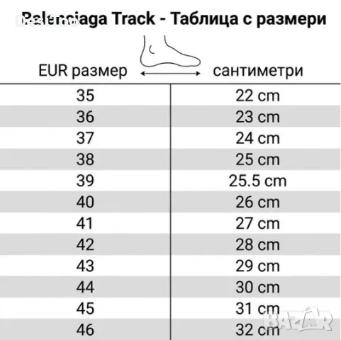 🔥 НАМАЛЕНИЕ 🔥 Balenciaga Track 35-46, снимка 5 - Маратонки - 51578815