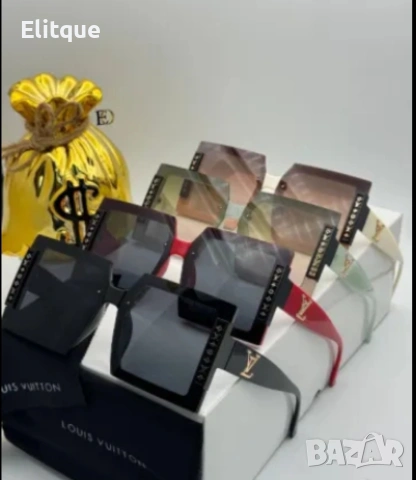 очила Gucci hermes celine Louis Vuitton с ув защита, калъф, кутия и кърпичка на марката , снимка 3 - Слънчеви и диоптрични очила - 54402074