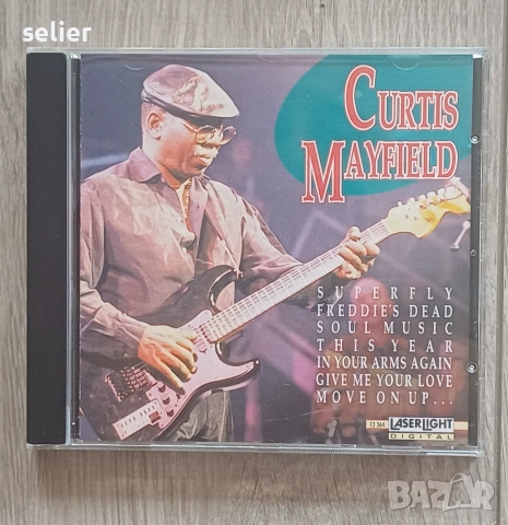 Curtis Mayfield ‎– Curtis Mayfield Оригинален диск Издание 🇩🇪 GERMANY 1994г Стил:FUNK, SOUL Състоя