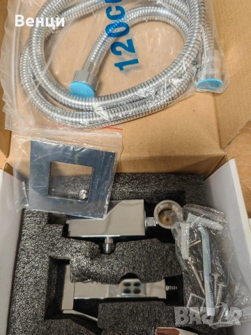 Чисто нов хигиенен душ от Хром,Black, снимка 10 - Смесители - 54123196