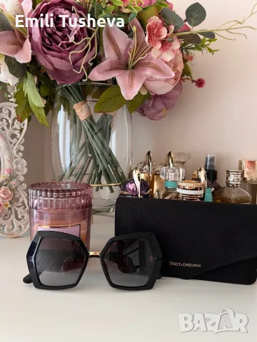 Dolce & Gabbana DG4377 501/8G – оригинални дамски слънчеви очила, снимка 4 - Слънчеви и диоптрични очила - 55403895