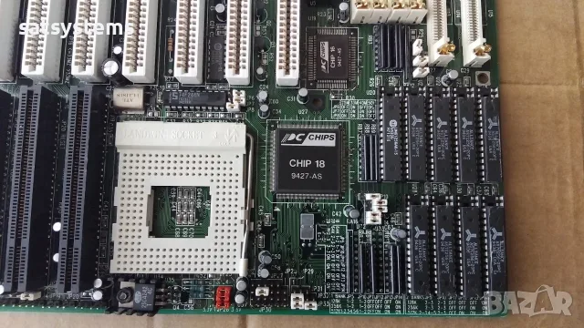Дънна платка PC Chips/Hsin Tech M912 v1.4 Socket 3, снимка 6 - Дънни платки - 55335290