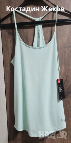 Ново със етикет. Дамско оригинално потниче. UNDER ARMOUR , снимка 3 - Потници - 54875279
