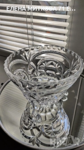 Кристална бонбониера на крачета, снимка 2 - Други - 54259112