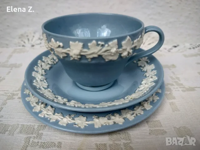 Wedgwood Embossed Queensware - прекрасни винтидж керамични предложения, снимка 5 - Други - 55508818