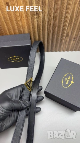 Prada ⚜️ Louis Vuitton ⚜️YSL⚜️ Естествена Кожа , снимка 3 - Колани - 54640625