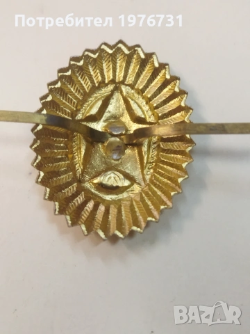 Военна Кокарда офицерска СССР, снимка 4 - Антикварни и старинни предмети - 54161424