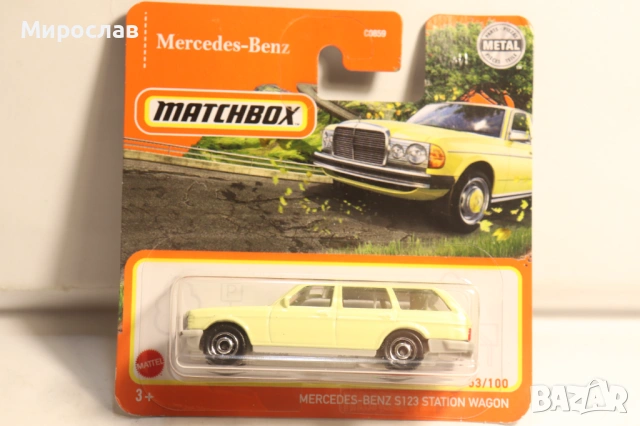 MATCHBOX MERCEDES BENZ 123 ИГРАЧКА КОЛИЧКА МОДЕЛ