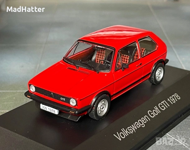 Volkswagen VW Golf I GTI - 1/43 - IXO/Altaya - Колекционерски модел
