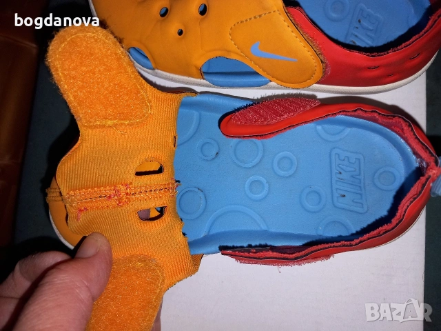Летни гуменки/сандалки на Nike, оригинални, снимка 4 - Детски гуменки - 54038645