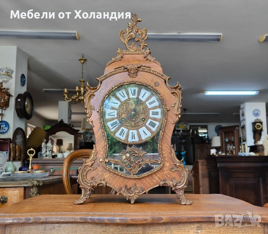 Италиански настолен часовник Луи XV