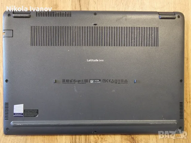 Dell Latitude 3410 14" FHD | i3-10110U - 4.10Ghz  / 8GB РАМ / 256GB SSD /7ч. Батерия /Win 11+Office, снимка 10 - Лаптопи за дома - 55665826