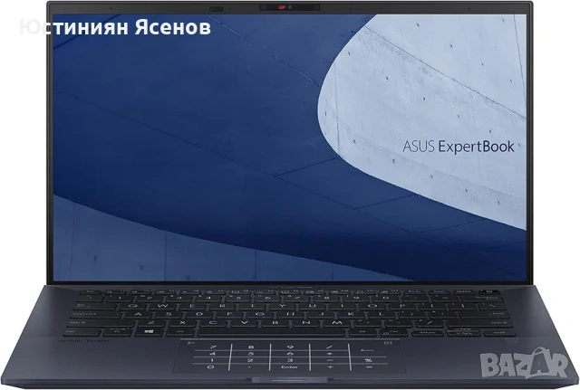 ASUS ExpertBook B9 – Laptop 14 Inches Full HD Intel Core i5-1235U, 16GB RAM, 512GB SSD, снимка 3 - Лаптопи за работа - 54520266