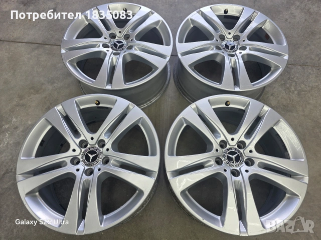 Лети джанти 17ки 5х112 Mercedes, снимка 3 - Гуми и джанти - 54825673