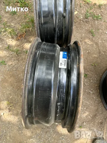 Железни джанти 16 4x108, снимка 2 - Гуми и джанти - 55430356