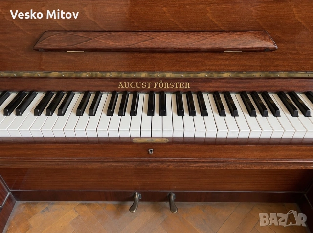 Оригинално камерно пиано August Forster