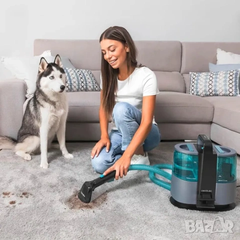 Перяща прахосмукачка Cecotec Conga 4000 Carpet&Spot Clean 400W, снимка 2 - Прахосмукачки - 55076900