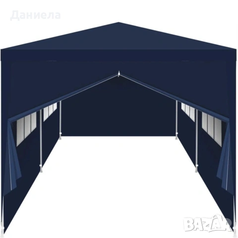 Градинска шатра 3x6 м водоустойчива - Парти палатка с 6 странични панела, прозорци и UV защита , снимка 8 - Градински мебели, декорация  - 54749704