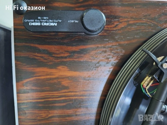 Грамофон MICRO SEIKI MB-18, снимка 6 - Грамофони - 55257418
