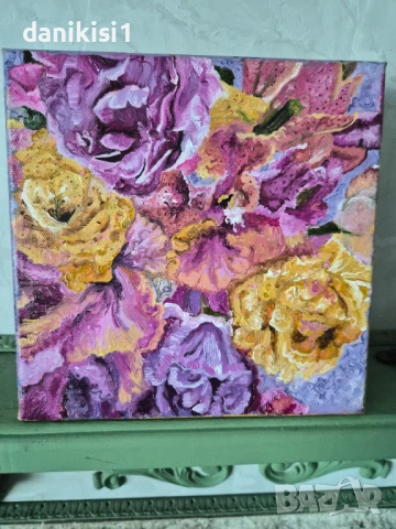 Авторска картина маслени бои, снимка 5 - Картини - 54326788