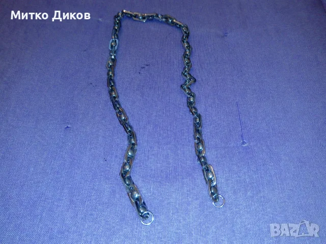 Верижка медицинска стомана арт плетка ланец нова
