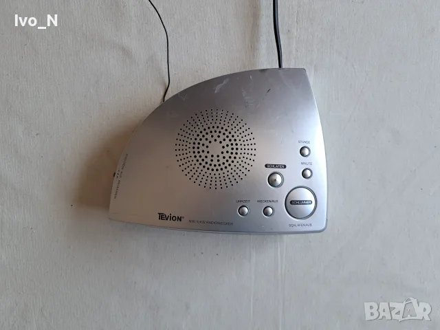 Радио часовник Tevion XL 71202., снимка 4 - Радиокасетофони, транзистори - 55333547