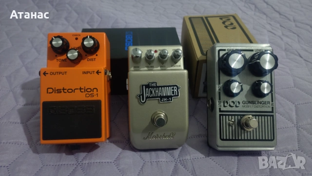 Ефекти за китара - BOSS- DOD- Marshall
