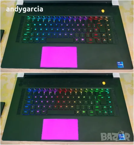 Dell Alienware x17 R1/Core i9-11980HK/NVIDIA RTX 3080 16GB 165W/17.3 4K UHD 120Hz/16GB RAM/512GB SSD, снимка 13 - Лаптопи за игри - 55303453