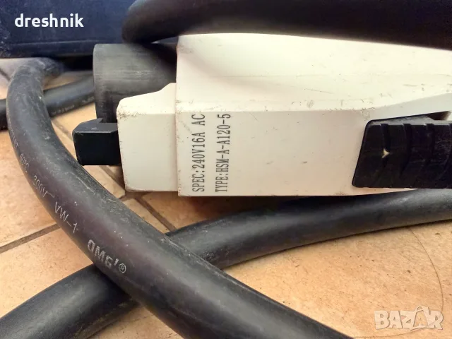 Преносимо EVSE (Portable EV Charging Box) SAE J1772 (Type 1) Европейско шукп, снимка 5 - Части - 55392174