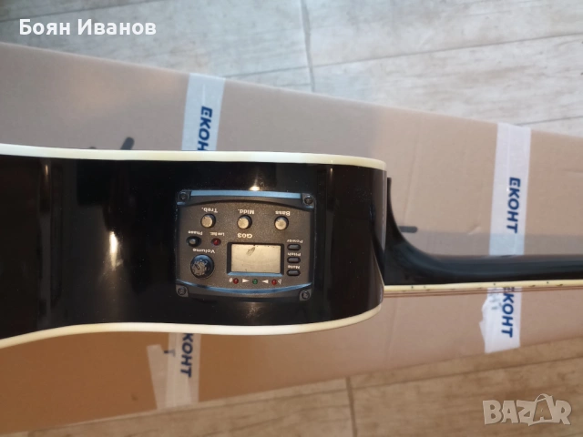 Китара електо-акустична STAG SA20ACE BLK, снимка 4 - Китари - 54669014