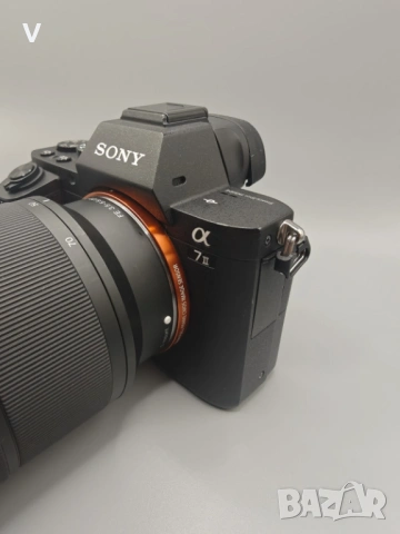Sony Alpha 7 II M2 + обектив Sony FE 28-70mm (1200 кадъра), снимка 5 - Фотоапарати - 54799164