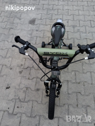 X Детски велосипед 16" MONSTER зелен, снимка 6 - Велосипеди - 54395120