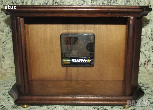 Немски настолен часовник Ankra, снимка 8 - Антикварни и старинни предмети - 54345831