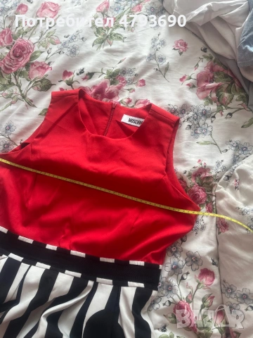 Рокля MOSHINO с мики маус, снимка 5 - Рокли - 54164946