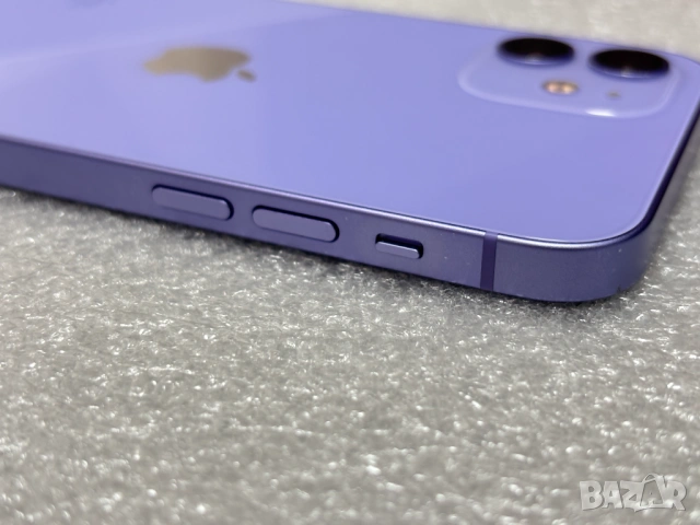 Перфектен! Като нов! 100% Батерия! Смартфон Apple iPhone 12, 64 GB, Purple, снимка 15 - Apple iPhone - 54686421