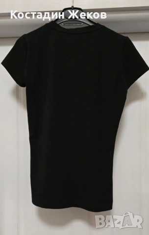 Дамска оригинална тениска Guess Roses Triangle Tee . , снимка 3 - Тениски - 55072775