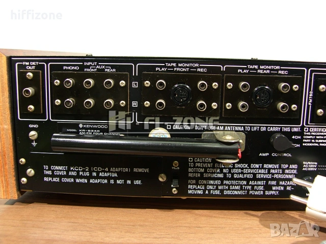 Ресивър   Kenwood kr-6340 , снимка 7 - Ресийвъри, усилватели, смесителни пултове - 54711763