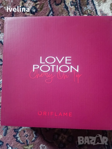 Комплект Oriflame Love potion chery on top, снимка 2 - Дамски парфюми - 54620130