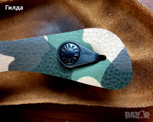 Birkenstock сандали чехли 37 military, снимка 2 - Сандали - 55540625