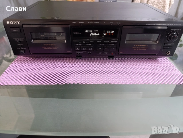 Двукасетъчен Дек Sony TC-WE505 , снимка 15 - Декове - 54179182