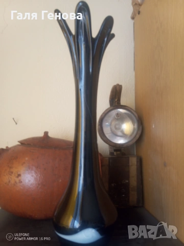 Ваза духано стъкло , снимка 3 - Вази - 54090446