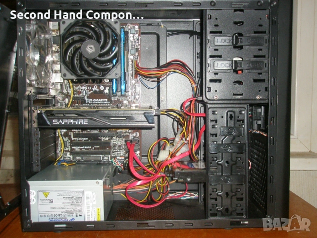 Xeon 1231 V3 (i7 4770), 16GB, RX 460, SSD 240GB, HDD 320GB, 300W FSP, снимка 11 - Геймърски - 54094470