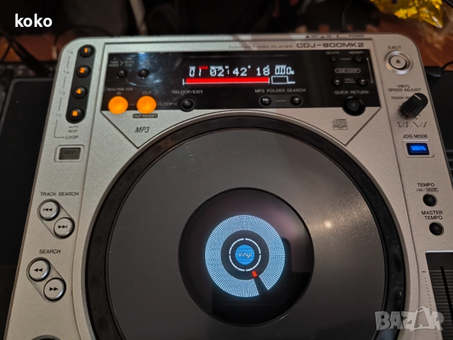 Dj Pioneer 800 MK2, снимка 3 - Ресийвъри, усилватели, смесителни пултове - 53960899