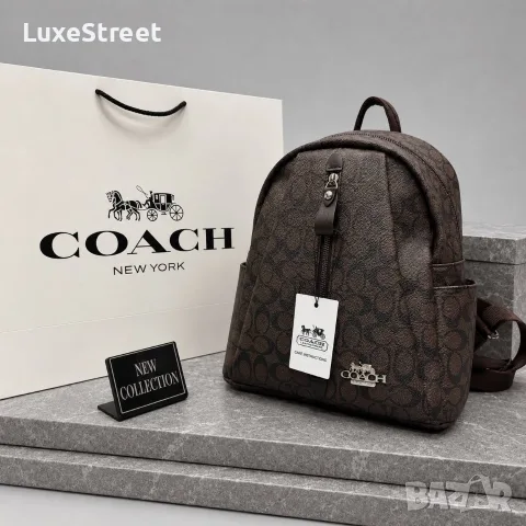 Coach 🤍Дамски Раници , снимка 2 - Раници - 55336462
