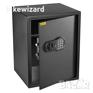 Сейф HomeSafe HV50E с електронна ключалка, 50x35x35 см (ВxШxД) НОВ